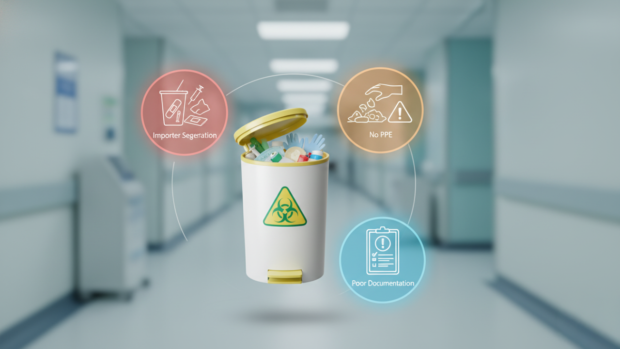 The 3 Most Common and Costly Mistakes in Biomedical Waste Management